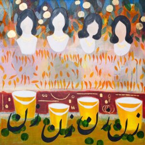 Rasoul Soltani, painting for Mother’s Day: Unconditional Love
