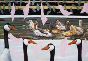 Rasoul Soltani, painting for New Year: The World Begins with the Other